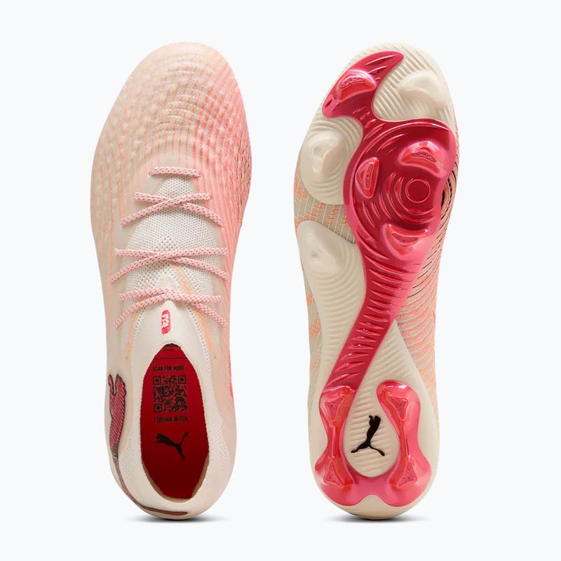 Кросівки для футболу PUMA Future 9 Ultimate Low FG sugared almond/puma white/ultra red/puma black 5