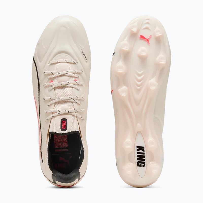 Кросівки для футболу PUMA King 20 Ultimate FG/AG sugared almond/puma black/ultra red 3
