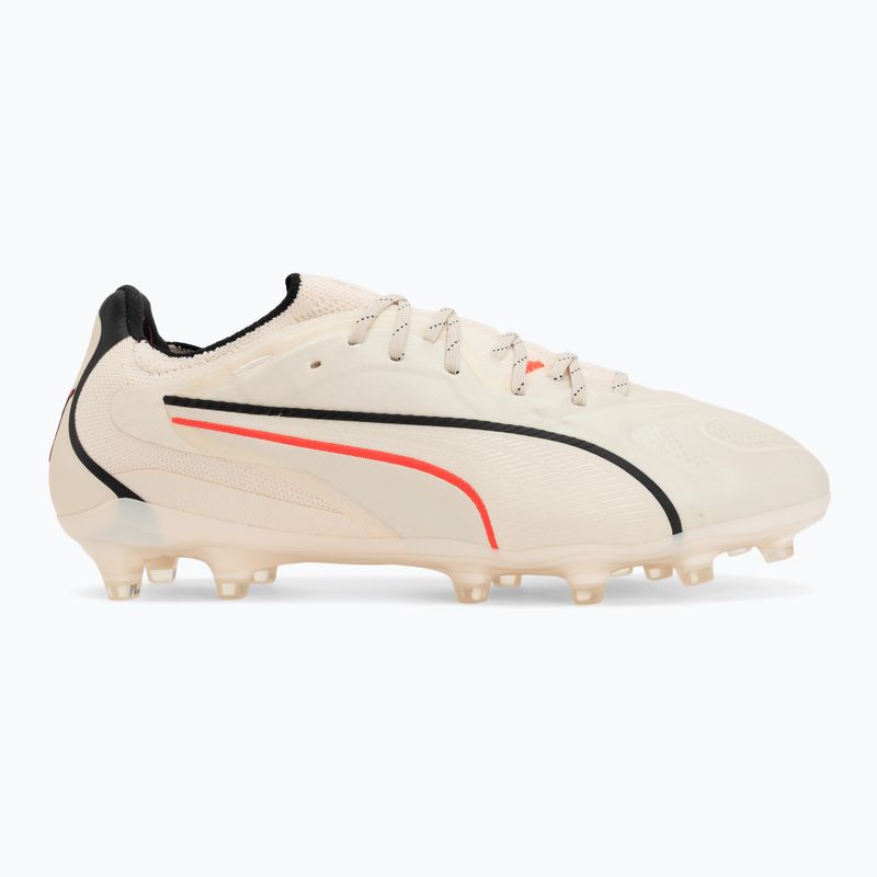Кросівки для футболу PUMA King 20 Ultimate FG/AG sugared almond/puma black/ultra red 2