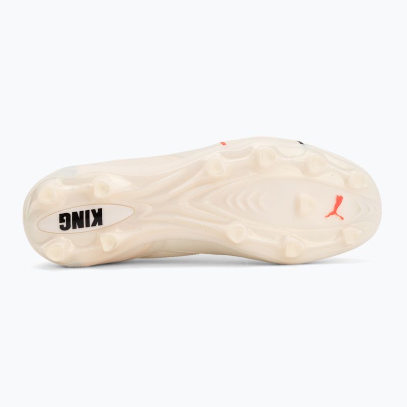Кросівки для футболу PUMA King 20 Ultimate FG/AG sugared almond/puma black/ultra red 4