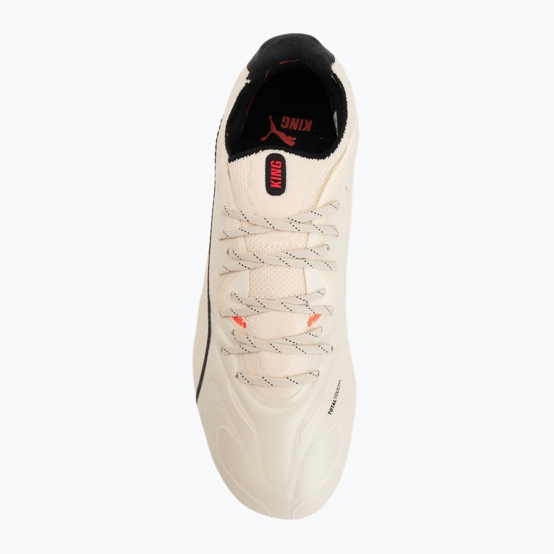 Кросівки для футболу PUMA King 20 Ultimate FG/AG sugared almond/puma black/ultra red 5