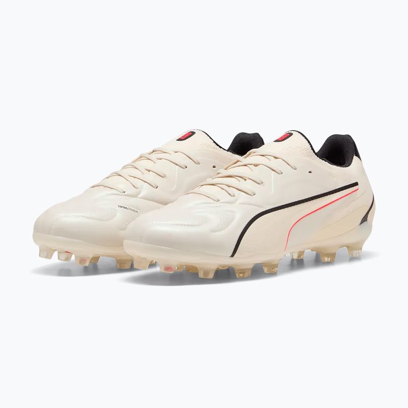 Кросівки для футболу PUMA King 20 Pro FG/AG sugared almond/puma black/ultra red 3