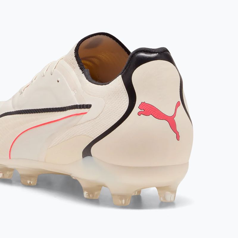 Кросівки для футболу PUMA King 20 Pro FG/AG sugared almond/puma black/ultra red 6
