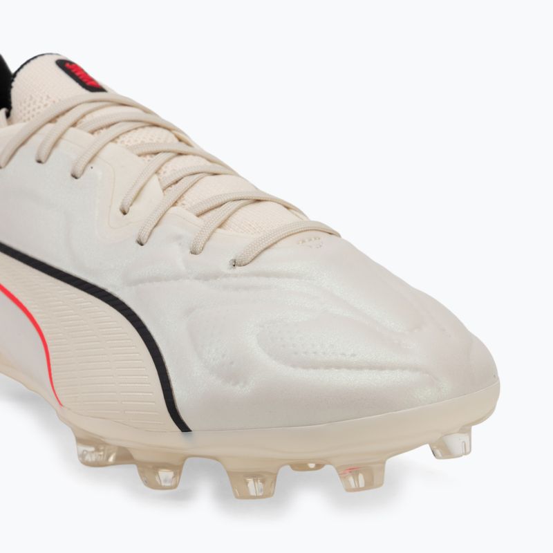 Кросівки для футболу PUMA King 20 Pro FG/AG sugared almond/puma black/ultra red 7