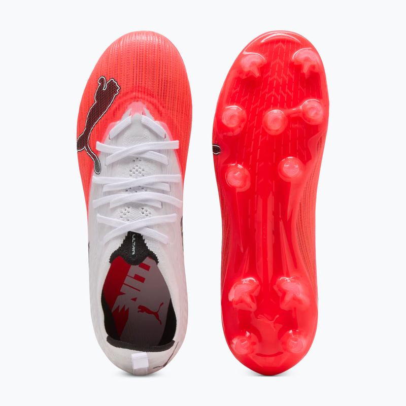 Футбольне взуття дитяче Puma Ultra Nitro 7 Ultimate FG/AG Jr ultra red/puma black/puma white 5