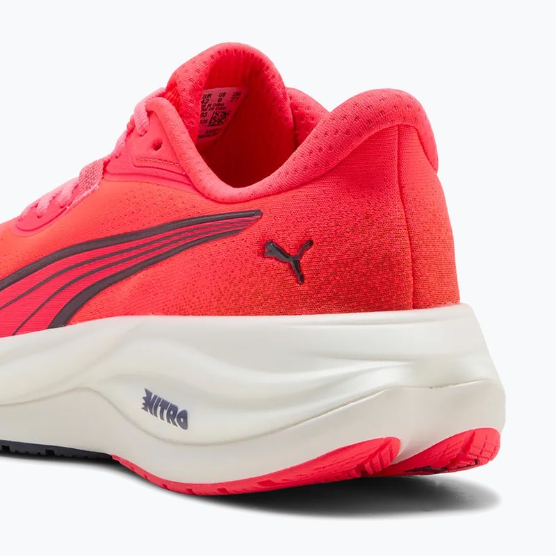Кросівки для бігу Puma Electrify Nitro 5 ultra red/inky depths 6