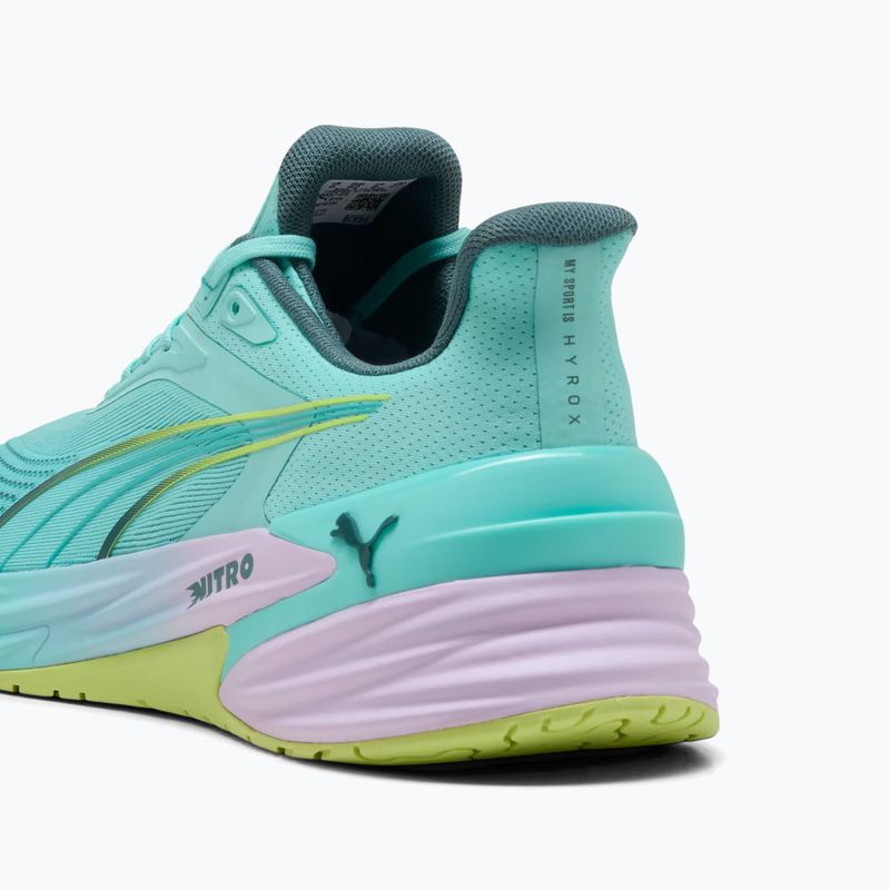 Кросівки для тренувань PUMA Activate Nitro TR Hyrox intense mint/light lavender/sunny lime/herb garden 6