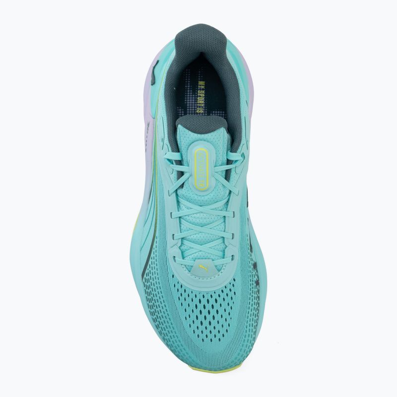 Кросівки для тренувань PUMA Activate Nitro TR Hyrox intense mint/light lavender/sunny lime/herb garden 5