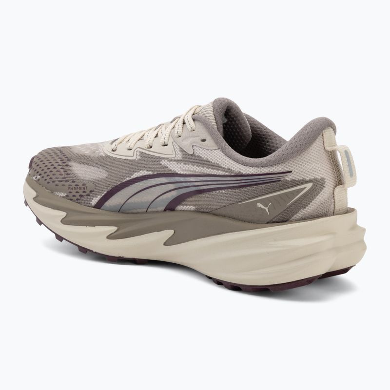 Кросівки для бігу жіночі Puma Velocity NITRO Trail silver fog/ruby 3