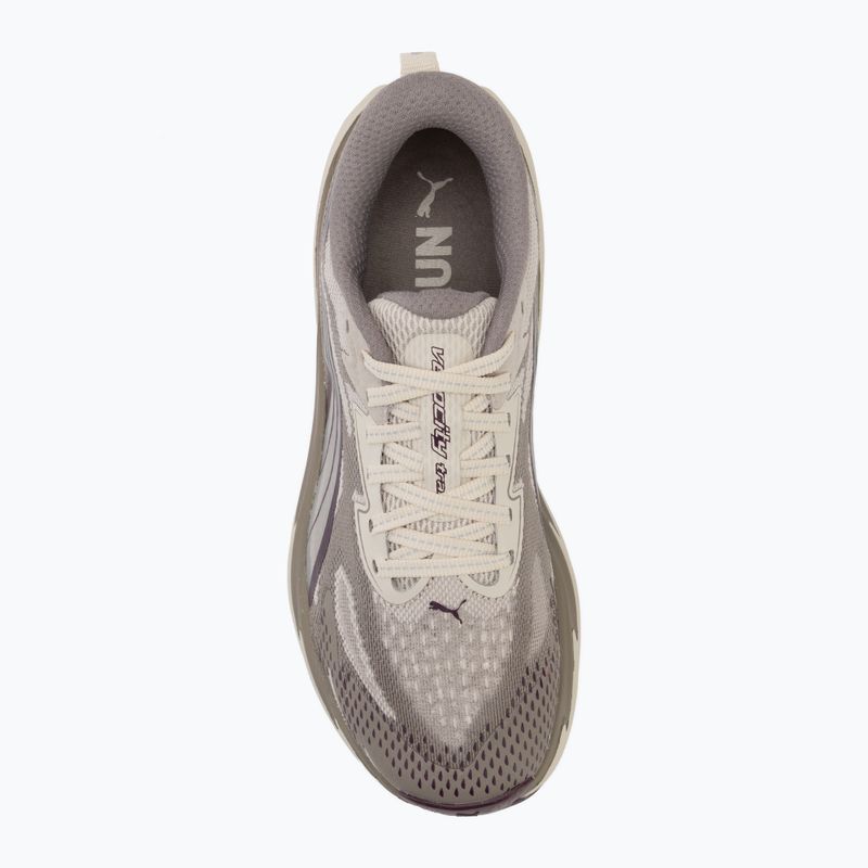 Кросівки для бігу жіночі Puma Velocity NITRO Trail silver fog/ruby 5