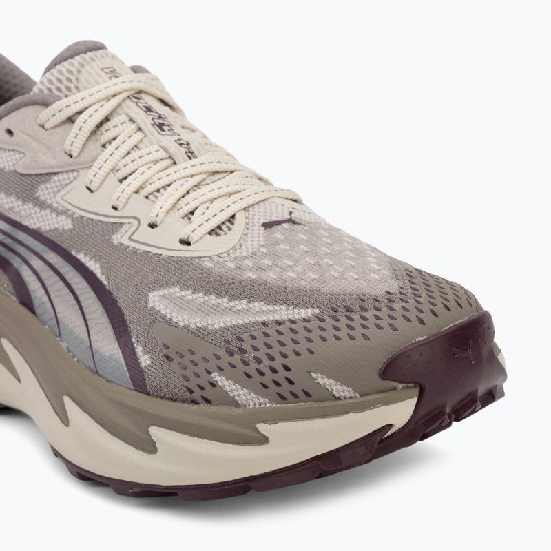 Кросівки для бігу жіночі Puma Velocity NITRO Trail silver fog/ruby 7