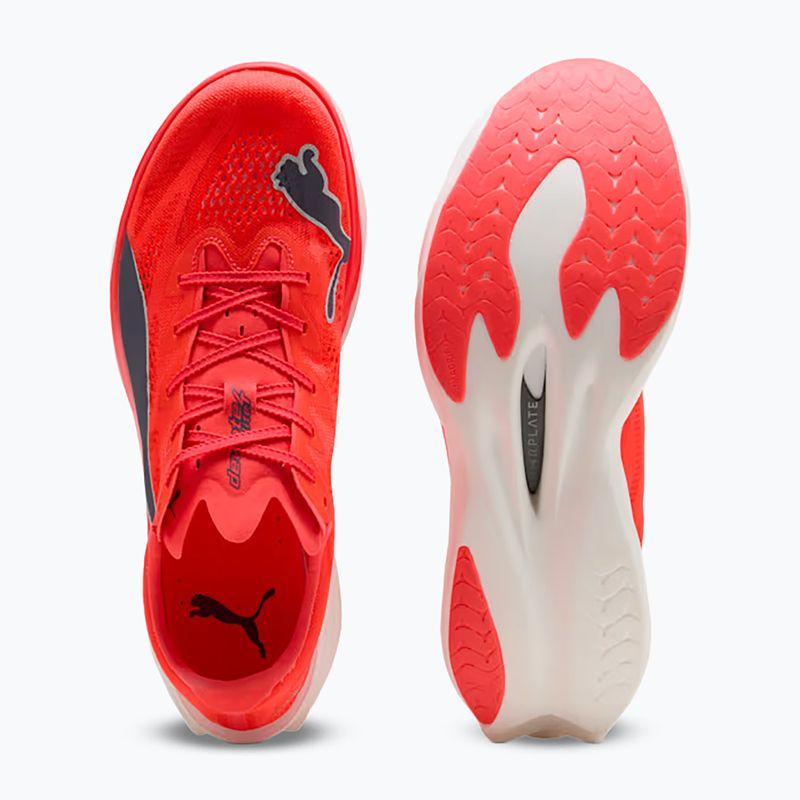Кросівки для бігу чоловічі PUMA Deviate Nitro Elite 4 ultra red/inky depths 4