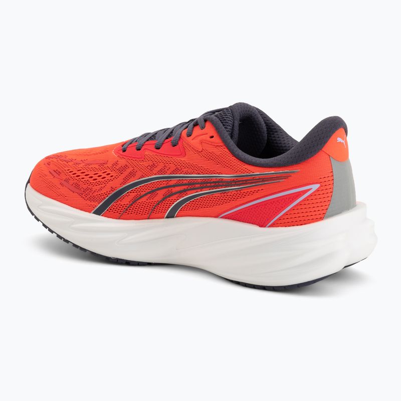 Кросівки для бігу чоловічі Puma Velocity Nitro 5 ultra red/inky depths 3