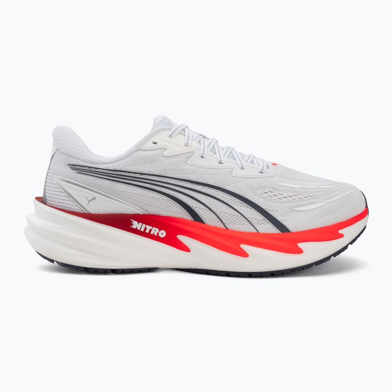 Кросівки для бігу чоловічі Puma Velocity Nitro 5 puma white/ultra red 2