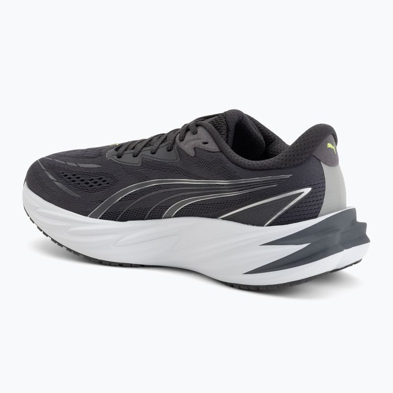 Кросівки для бігу чоловічі Puma Velocity Nitro 5 moody gray/sunny lime 3