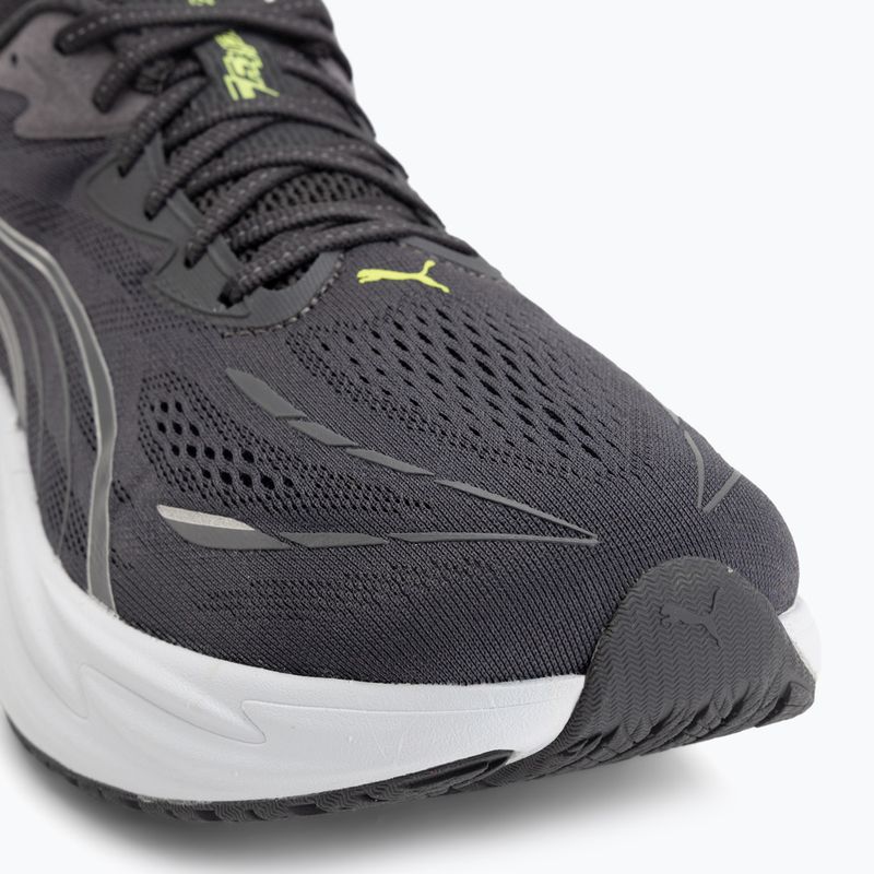 Кросівки для бігу чоловічі Puma Velocity Nitro 5 moody gray/sunny lime 7