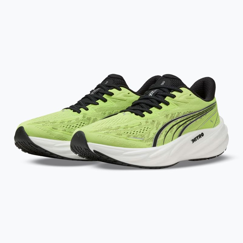 Кросівки для бігу чоловічі Puma Velocity Nitro 5 sunny lime/moody gray 4