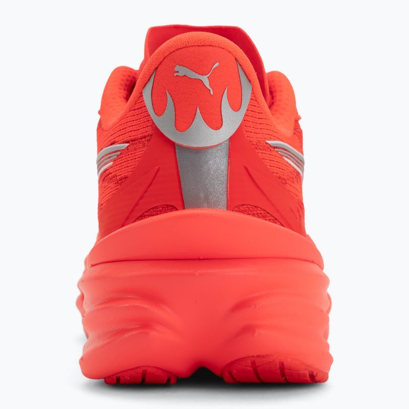 Кросівки для бігу жіночі PUMA Deviate Nitro 4 ultra red/puma silver 6