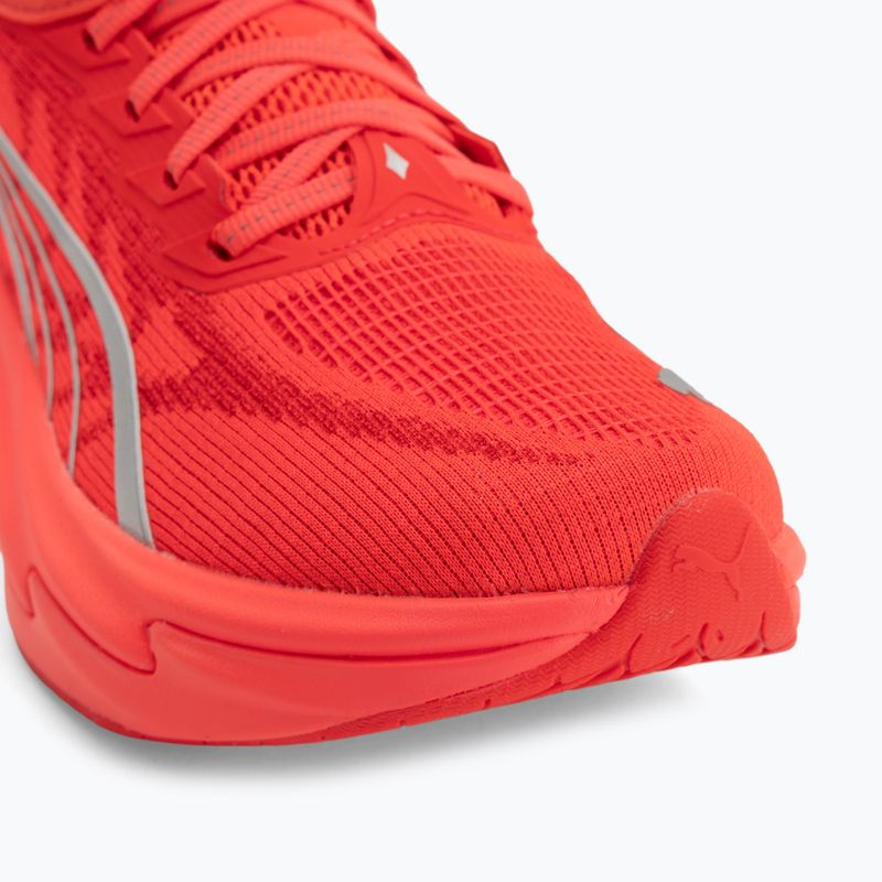 Кросівки для бігу жіночі PUMA Deviate Nitro 4 ultra red/puma silver 7