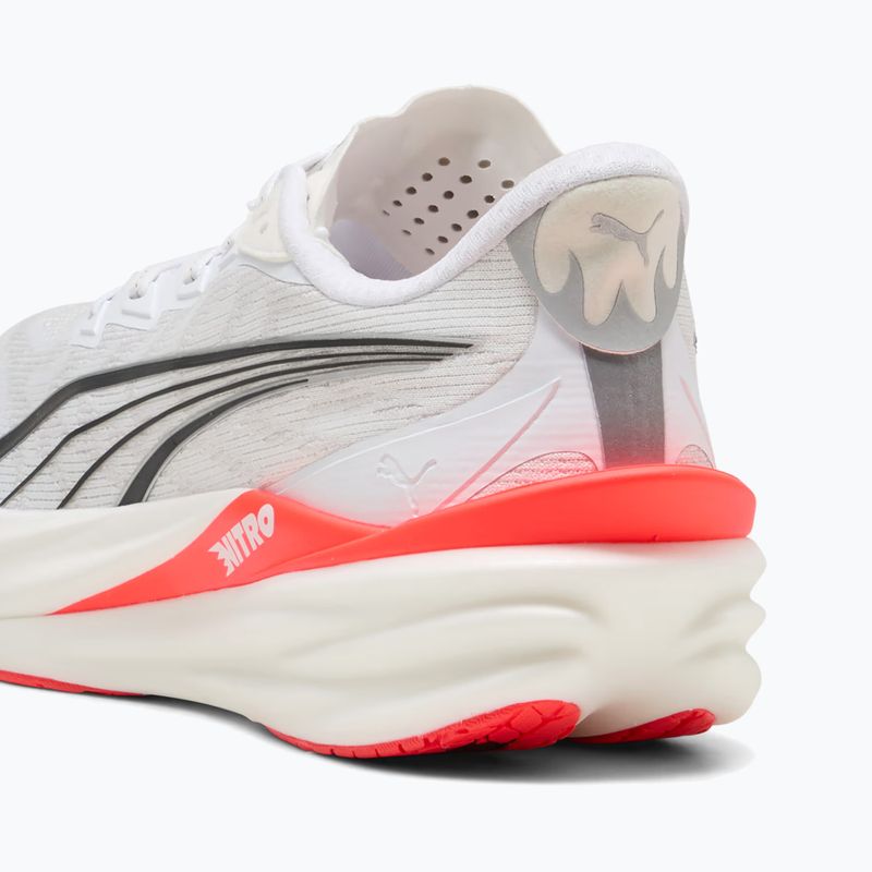 Кросівки для бігу чоловічі PUMA Deviate Nitro 4 puma white/ultra red 6