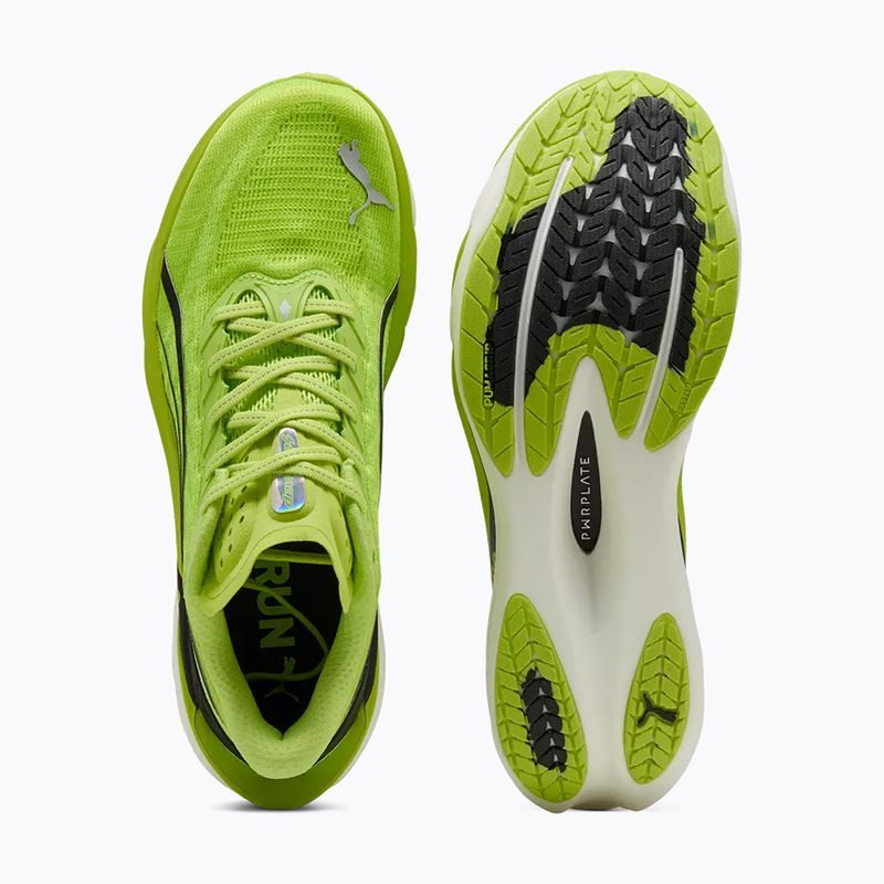 Кросівки для бігу чоловічі PUMA Deviate Nitro 4 sunny lime/puma black 4