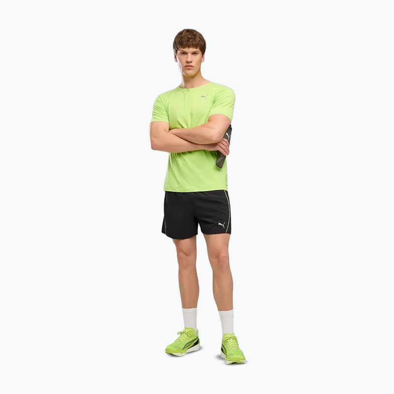Кросівки для бігу чоловічі PUMA Deviate Nitro 4 sunny lime/puma black 7