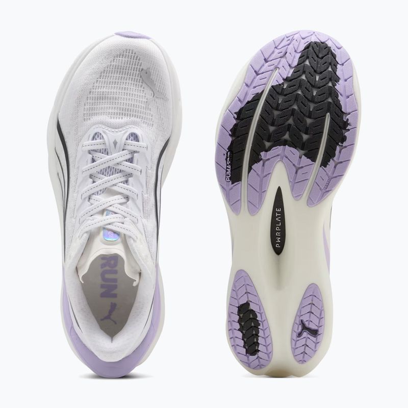 Кросівки для бігу жіночі PUMA Deviate Nitro 4 puma white/light lavender 5