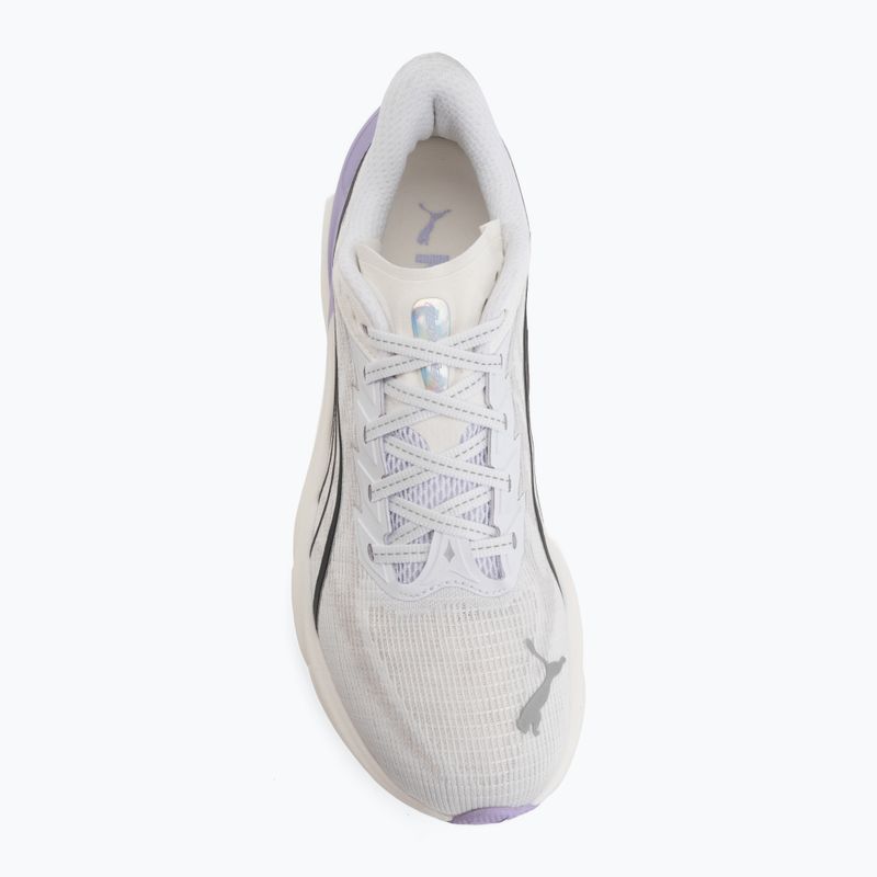 Кросівки для бігу жіночі PUMA Deviate Nitro 4 puma white/light lavender 5