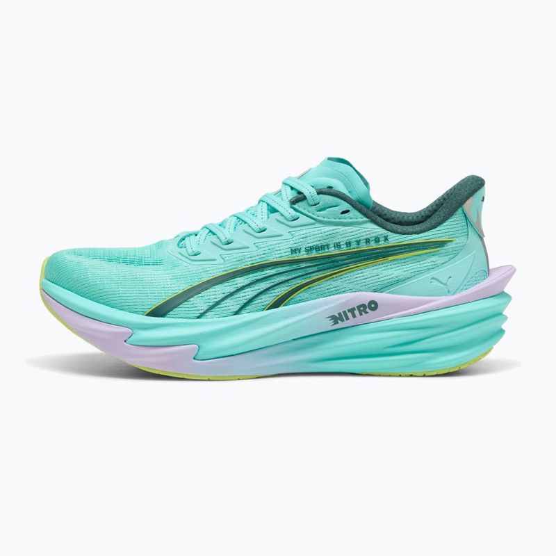Жіночі тренувальні кросівки PUMA x HYROX Deviate Nitro 4 intense mint/light lavender 8