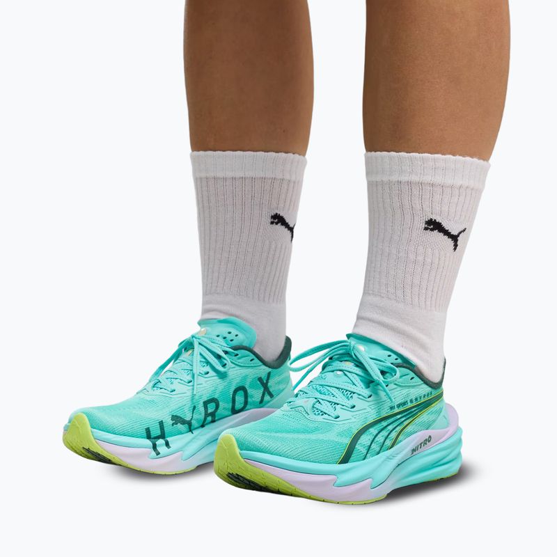 Кросівки для тренувань жіночі PUMA Deviate Nitro 4 X Hyrox intense mint/light lavender 7