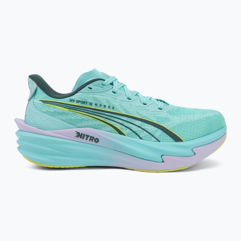Кросівки для тренувань жіночі PUMA Deviate Nitro 4 X Hyrox intense mint/light lavender 2