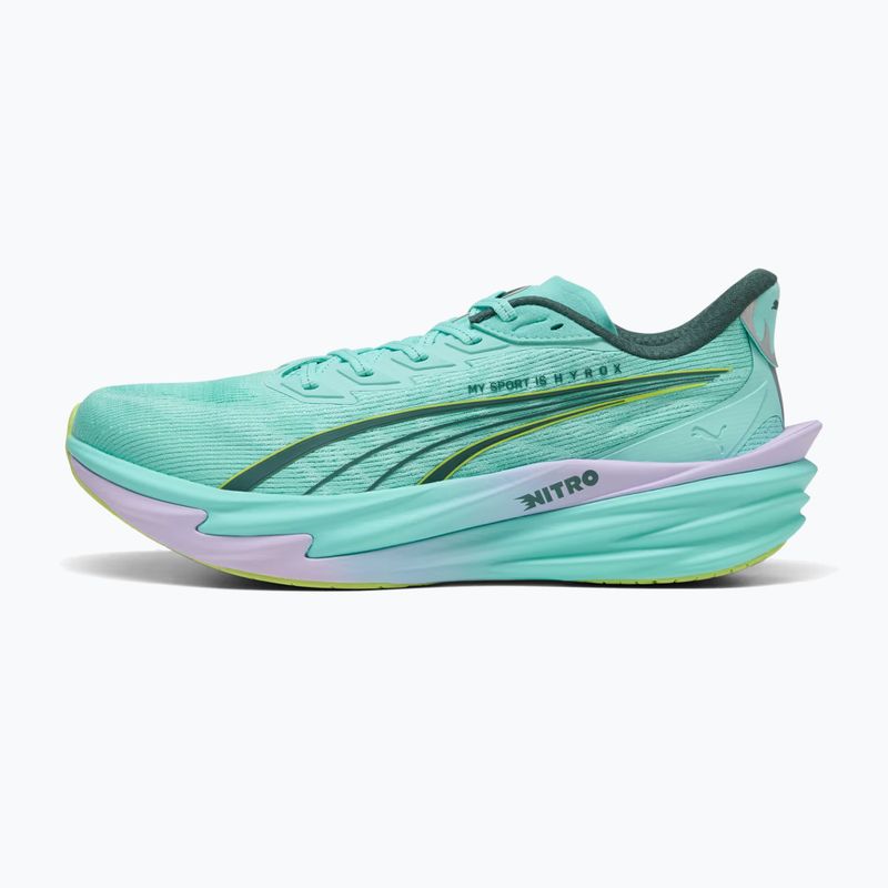 Тренувальне взуття PUMA x HYROX Deviate Nitro 4 intense mint/light lavender 8