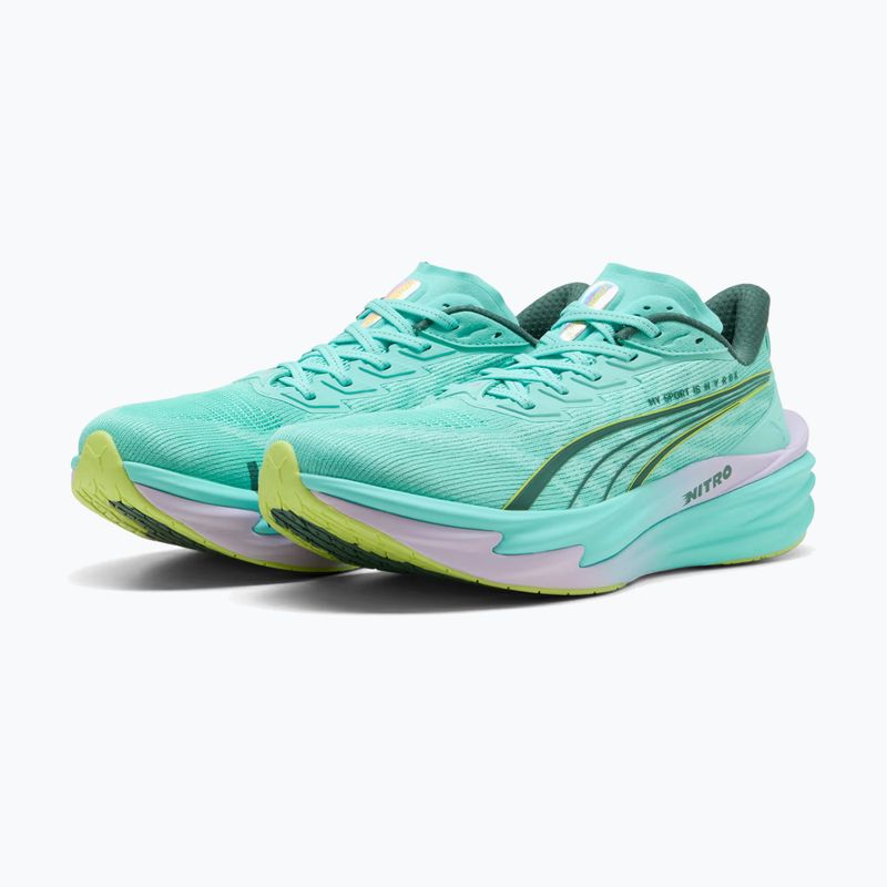 Кросівки для тренувань PUMA Deviate Nitro 4 X Hyrox intense mint/light lavender 3
