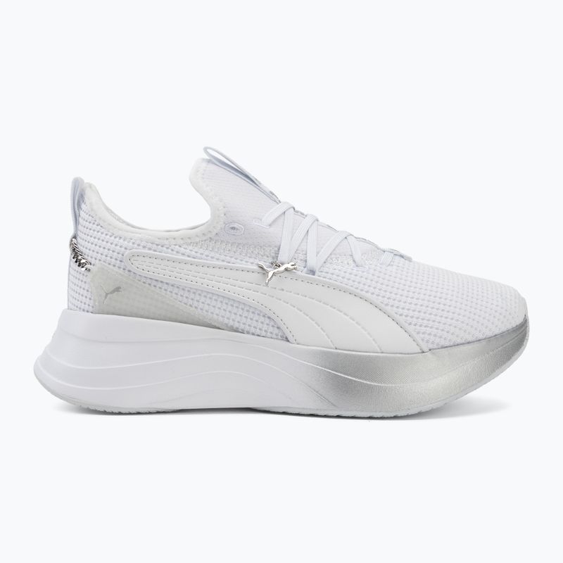 Взуття жіноче PUMA Softride Sabrina Polished Chrome puma white/silver mist/puma silver 2