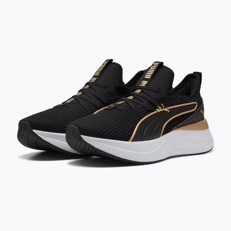 Взуття жіноче PUMA Softride Sabrina Polished Chrome puma black/puma white/puma gold 3