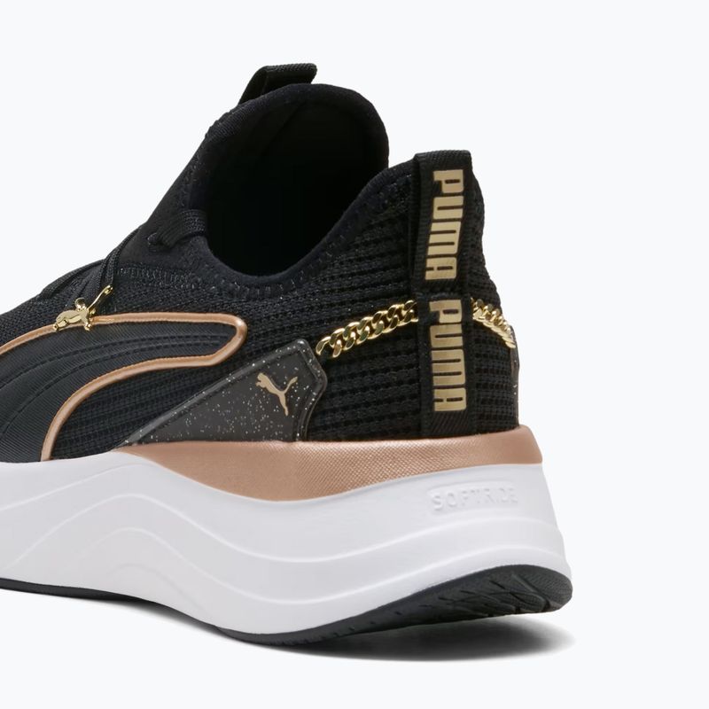 Взуття жіноче PUMA Softride Sabrina Polished Chrome puma black/puma white/puma gold 6