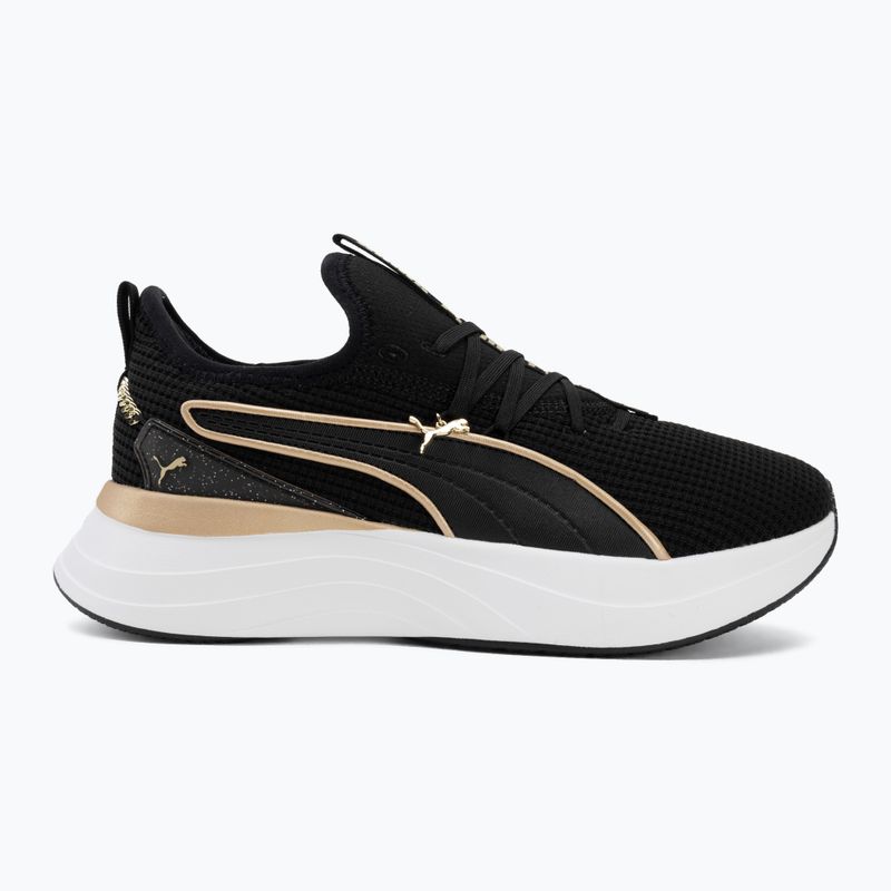 Взуття жіноче PUMA Softride Sabrina Polished Chrome puma black/puma white/puma gold 2