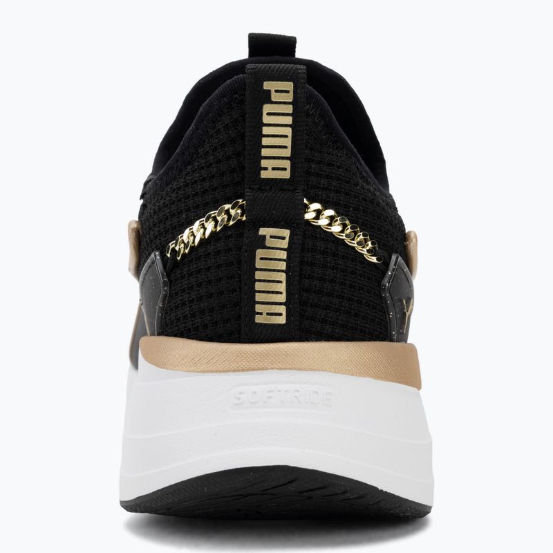 Взуття жіноче PUMA Softride Sabrina Polished Chrome puma black/puma white/puma gold 6