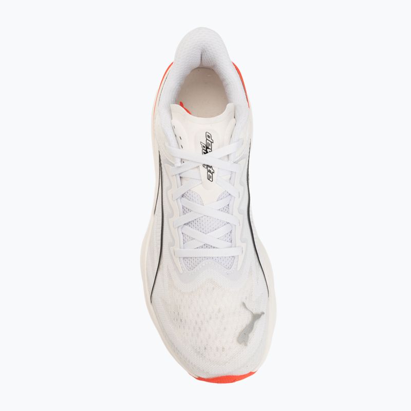 Кросівки для бігу жіночі Puma Deviate Pure Nitro puma white/ultra red 5