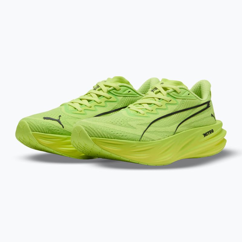 Кросівки для бігу жіночі Puma Deviate Pure Nitro sunny lime 4