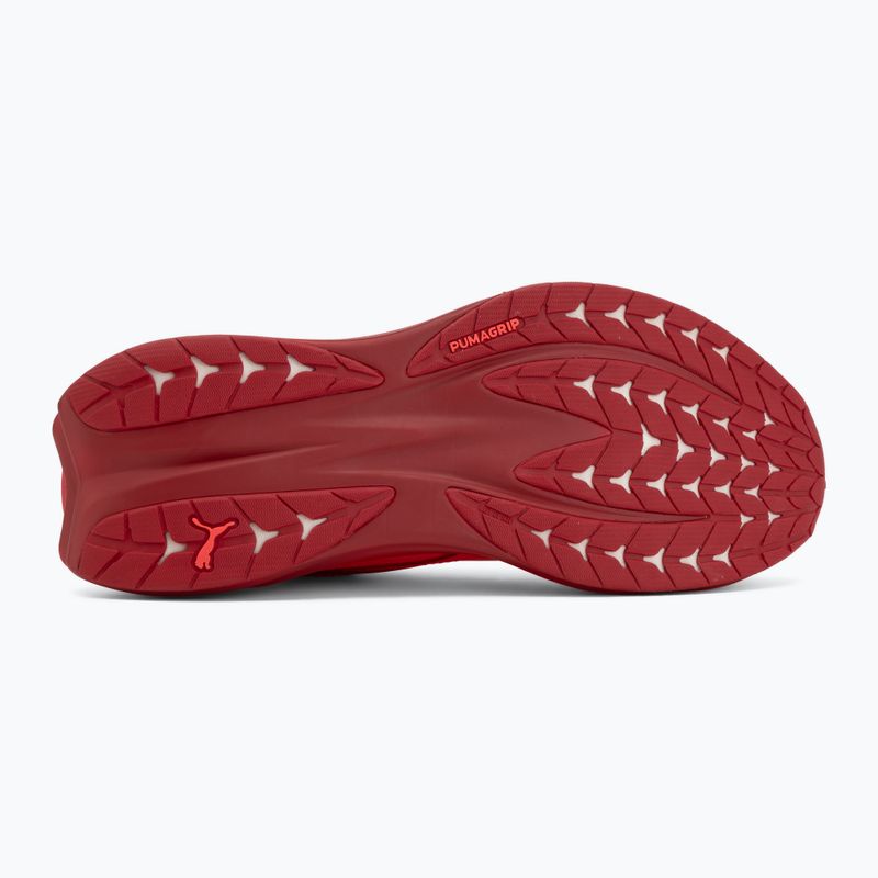 Кросівки для бігу чоловічі Puma Deviate Pure Nitro ultra red/red rhythm 4