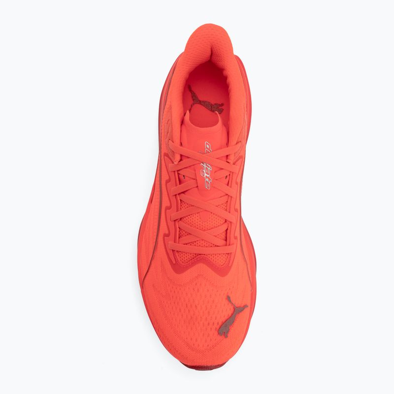 Кросівки для бігу чоловічі Puma Deviate Pure Nitro ultra red/red rhythm 5