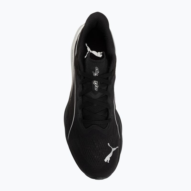Кросівки для бігу чоловічі Puma Deviate Pure Nitro puma black/flat dark 5