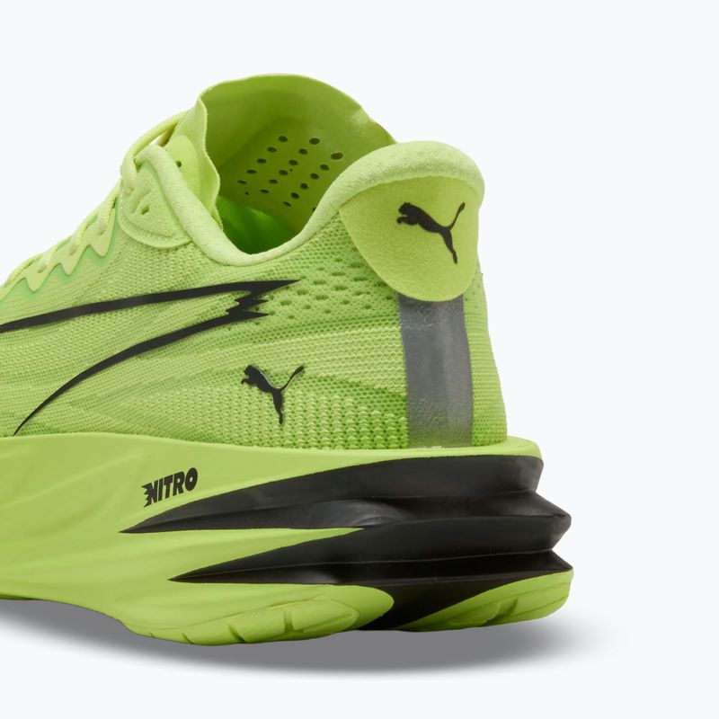 Кросівки для бігу чоловічі Puma Deviate Pure Nitro sunny lime/puma black 5
