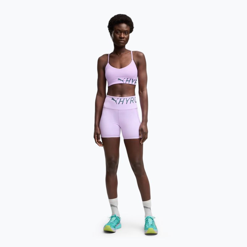 Спортивний бюстгальтер PUMA x HYROX Strappy Pwrmode світло-фіолетовий 3
