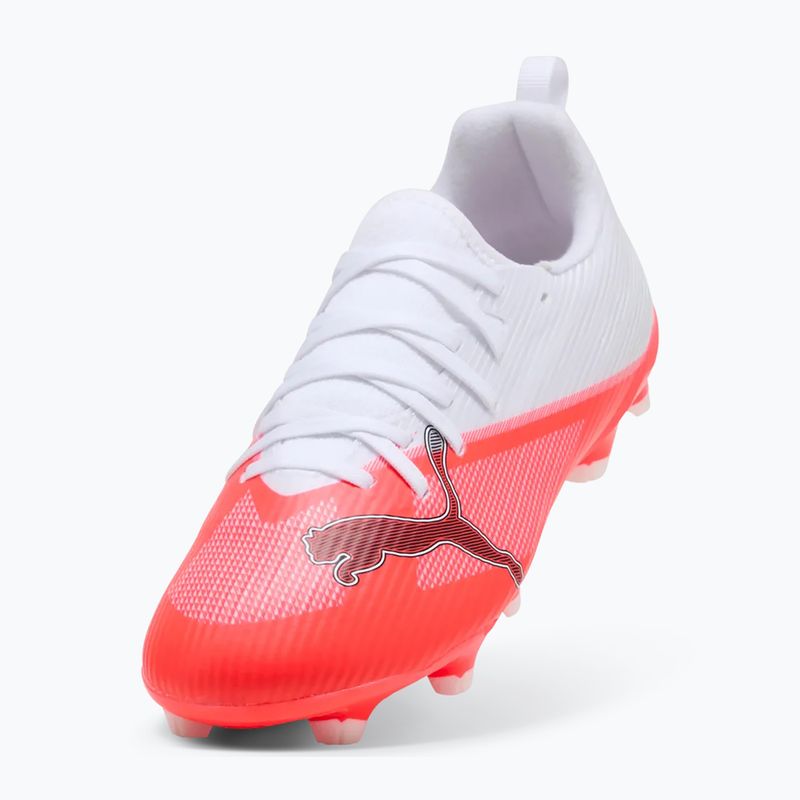 Футбольне взуття дитяче PUMA Ultra 7 Match FG/AG Jr ultra red/puma black/puma white 4