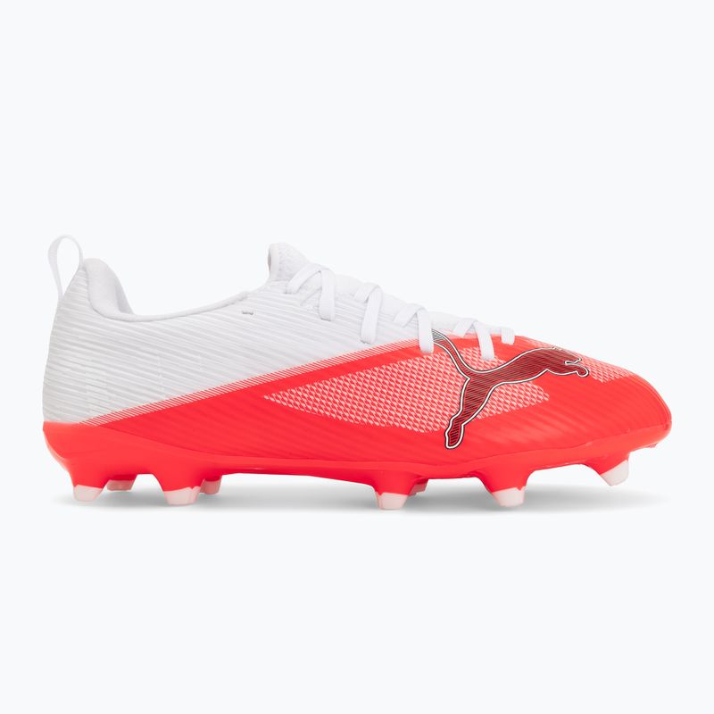 Футбольне взуття дитяче PUMA Ultra 7 Match FG/AG Jr ultra red/puma black/puma white 2