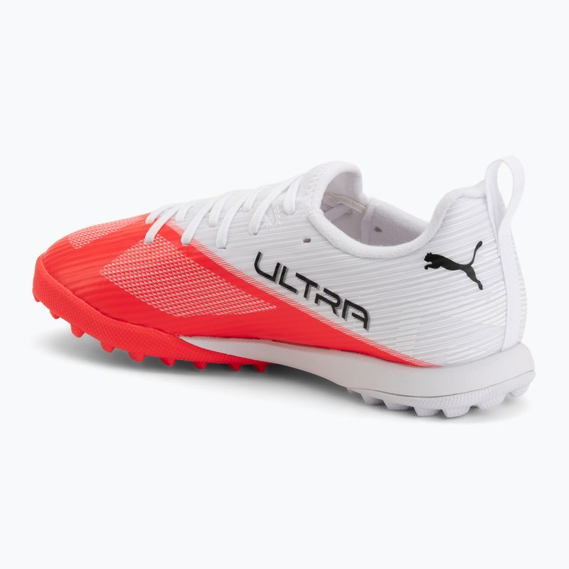 Футбольне взуття дитяче PUMA Ultra 7 Match TT Jr ultra red/puma black/puma white 3