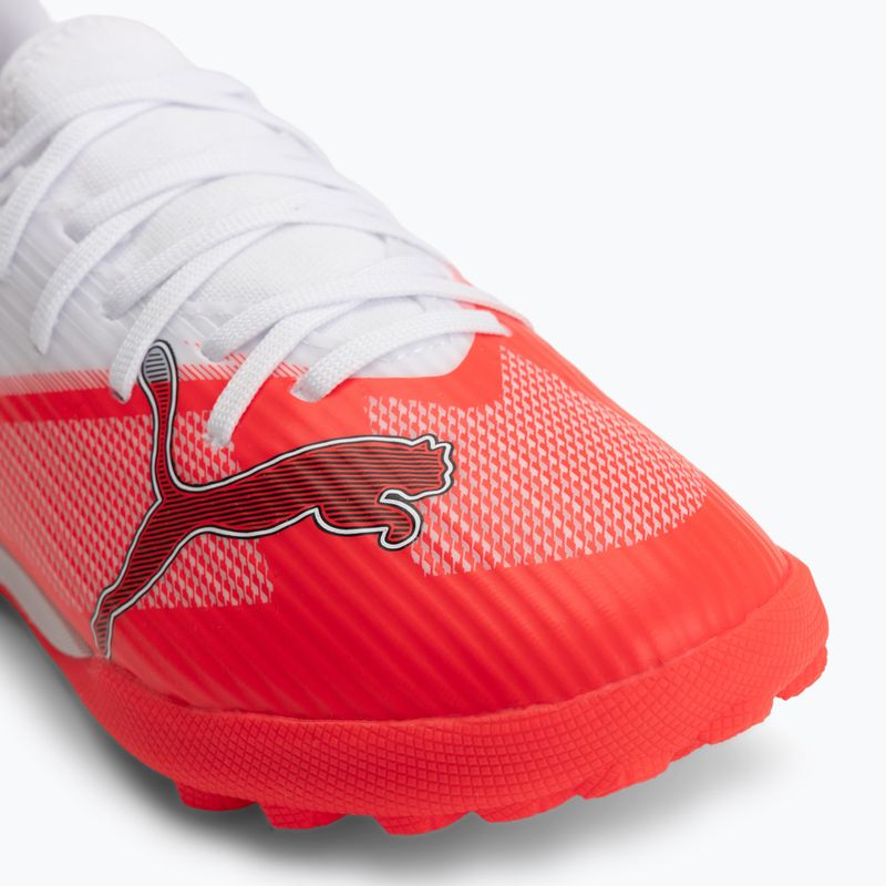 Футбольне взуття дитяче PUMA Ultra 7 Match TT Jr ultra red/puma black/puma white 7