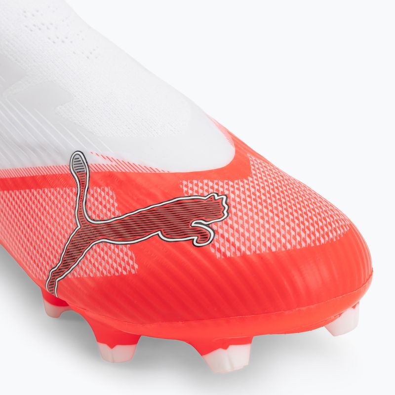 Футбольне взуття дитяче PUMA Ultra 7 Match LL FG/AG Jr ultra red/puma black/puma white 7